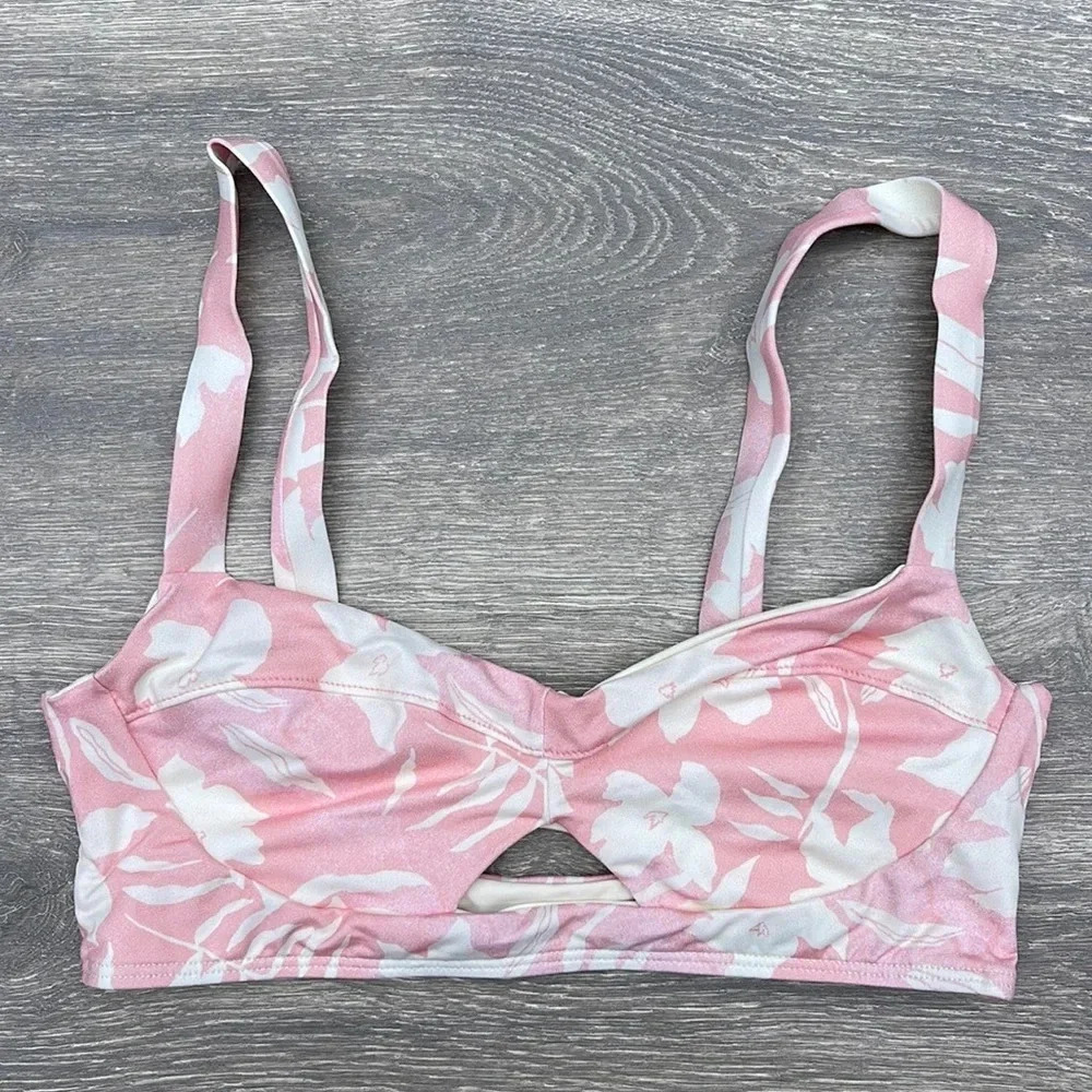 L*Space Eco Chic Econyl® Flora Bikini Top, paradise blooms - Picture 2 of 9